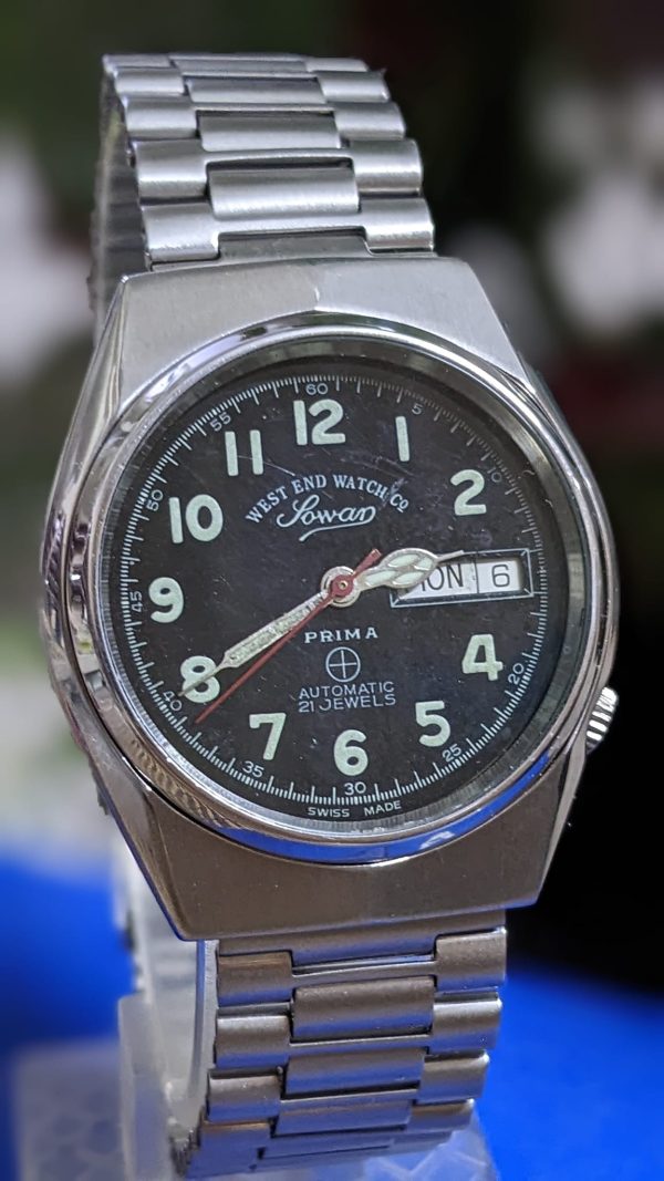 West End Watch Co. - Sowar prima Vintage.Rare Automatic