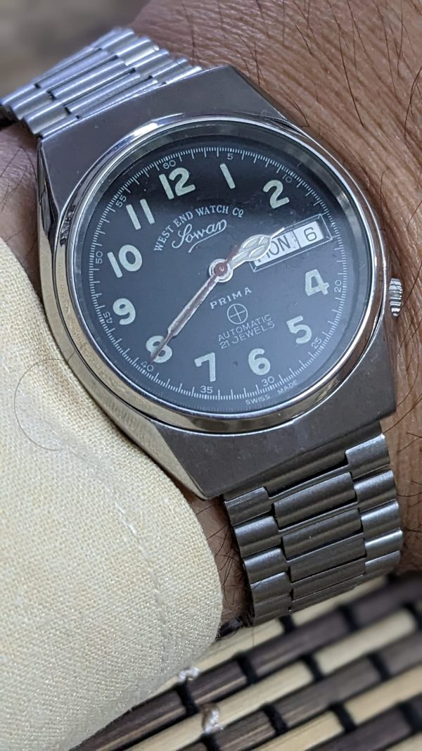 West End Watch Co. - Sowar prima Vintage.Rare Automatic