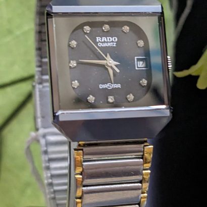 Rado DiaStar Watch w/ 11 Diamonds 111.0170.3 For Ladies