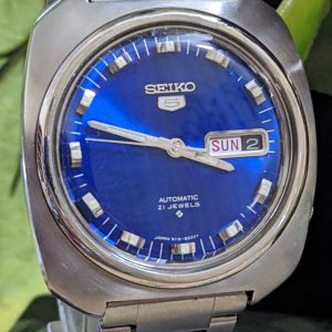 Beautiful vintage Seiko5 Japan made 6119 caliber Automatic 21-jewel watch for Men JDM