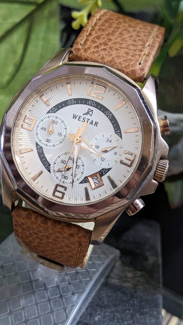 Westar chronograph quartz movement watch for Men's