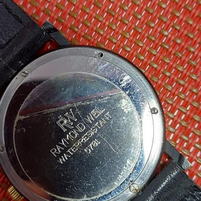 Raymond Weil 5781 Mens 18K Gold Plated Quartz Watch