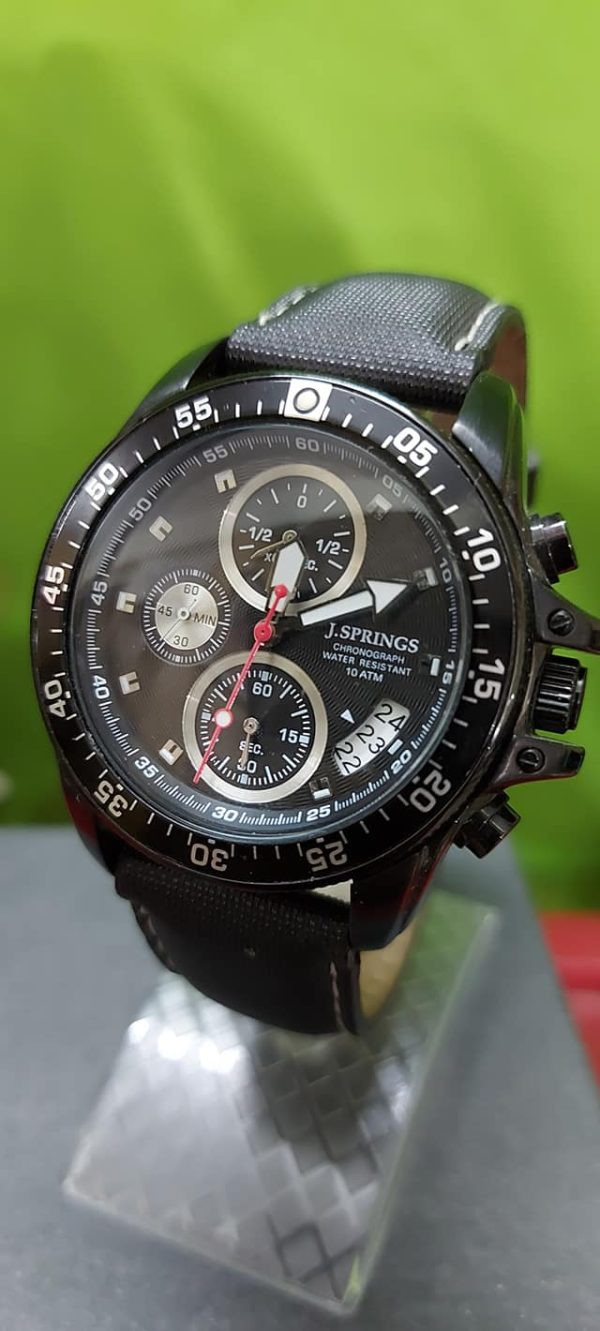 J.Springs by Seiko Sports Quartz Chronograph 100M BFD048 Men's Watch