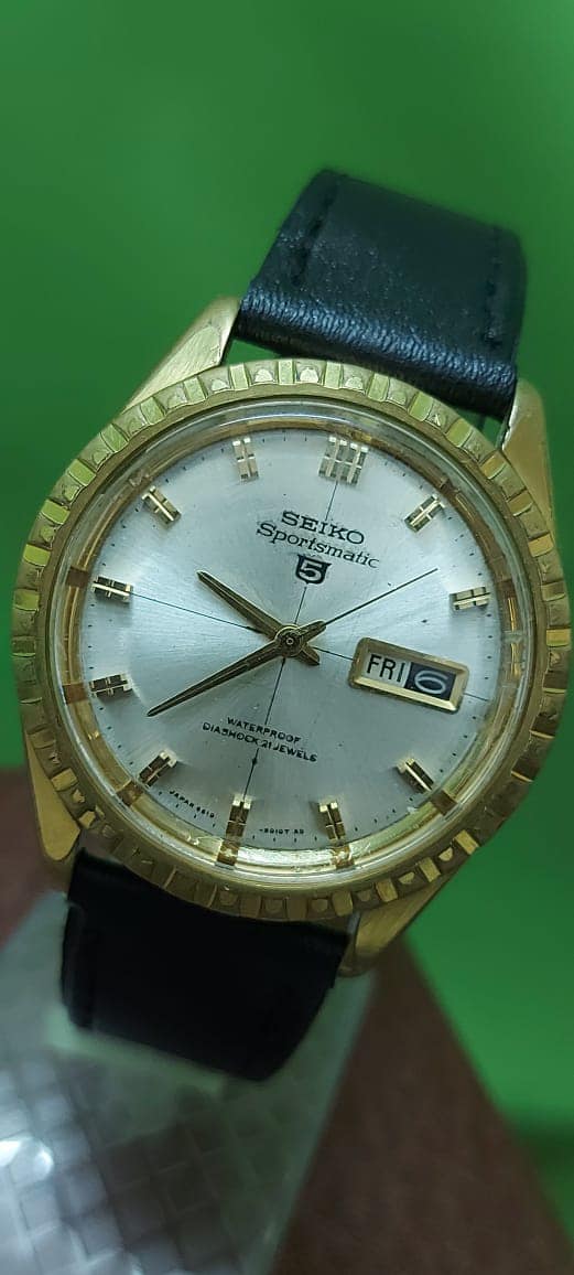 Seiko Sportsmatic Automatic Day Date Vintage Men's