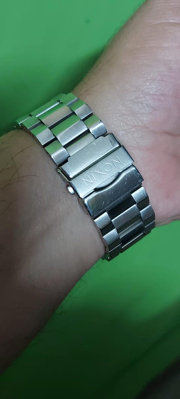 Nixon Men's Corporal Ss A3461696 Silver Stainless-Steel Quartz Watch