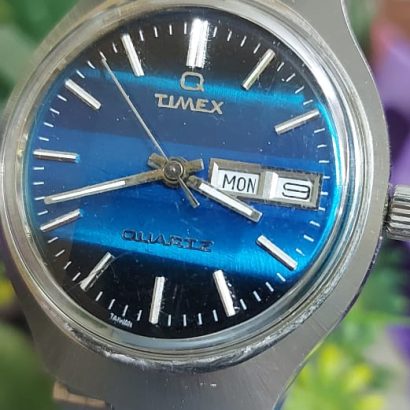 Q Timex Reissue 38mm Stainless Steel Bracelet Watch