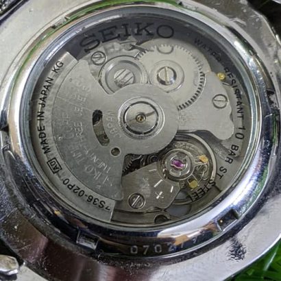 SEIKO '5' COMPASS 'SNZE77' Sports 100M 7S36-02P0 Gents Automatic Watch 23 Jewel