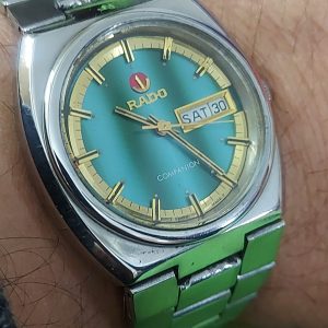 VINTAGE RADO COMPANION GREEN DIAL AUTOMATIC GENTS SWISS MADE WATCH