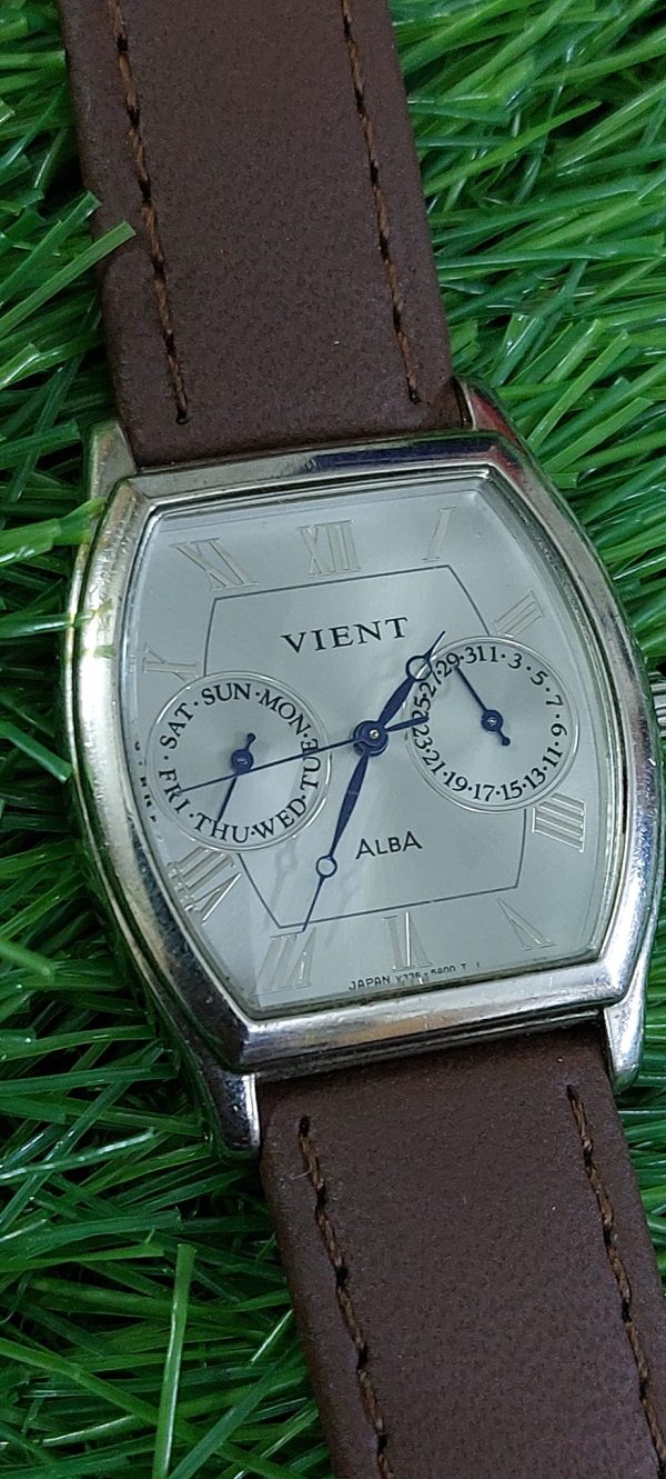 ALBA VIENT Double CalenderJapan made watch for Men's