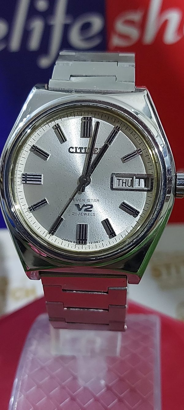 CITIZEN SEVEN STAR V2 21 JEWELS AUTOMATIC JAPAN MADE watch for Men's
