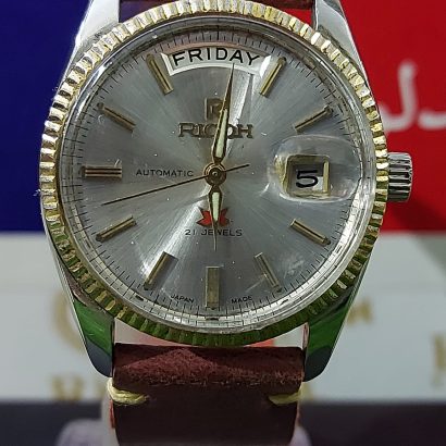 VINTAGE RICOH PRESIDENT STYLE WITH PERPETUAL CALENDER 21 JEWELS AUTOMATIC WATER RESIST WRIST watch for Men's
