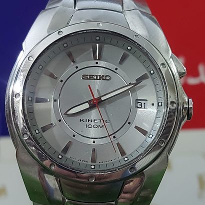 Seiko KINETIC 100M water resistant Japan made Mens Watch