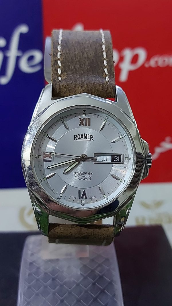 ROAMER STINGRAY Swiss Made Automatic 21 JEWELS Wristwatch For Men's