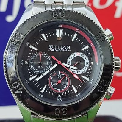 Titan chronograph Japanese quartz movement Watch for Men's