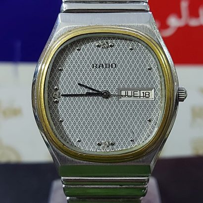 VINTAGE RADO 114-3594-4S QUARTZ water resistant Swiss made Men's Watch