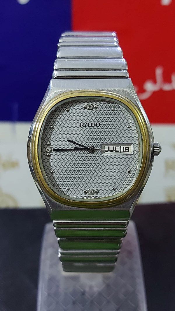 VINTAGE RADO 114-3594-4S QUARTZ water resistant Swiss made Men's Watch