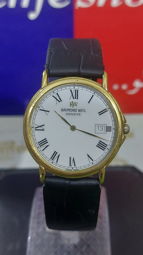 Raymond Weil 9140 Geneve Midsize Gold 18K Electroplated Quartz Watch