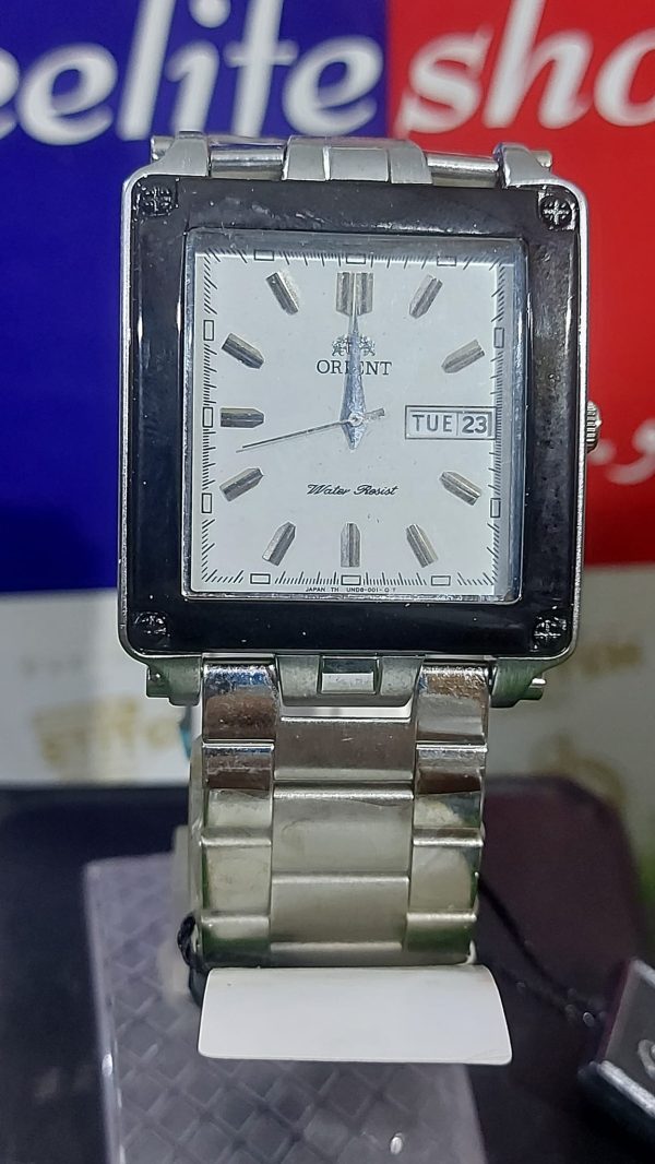 Silver Orient 8V4662 Quartz Japan made watch