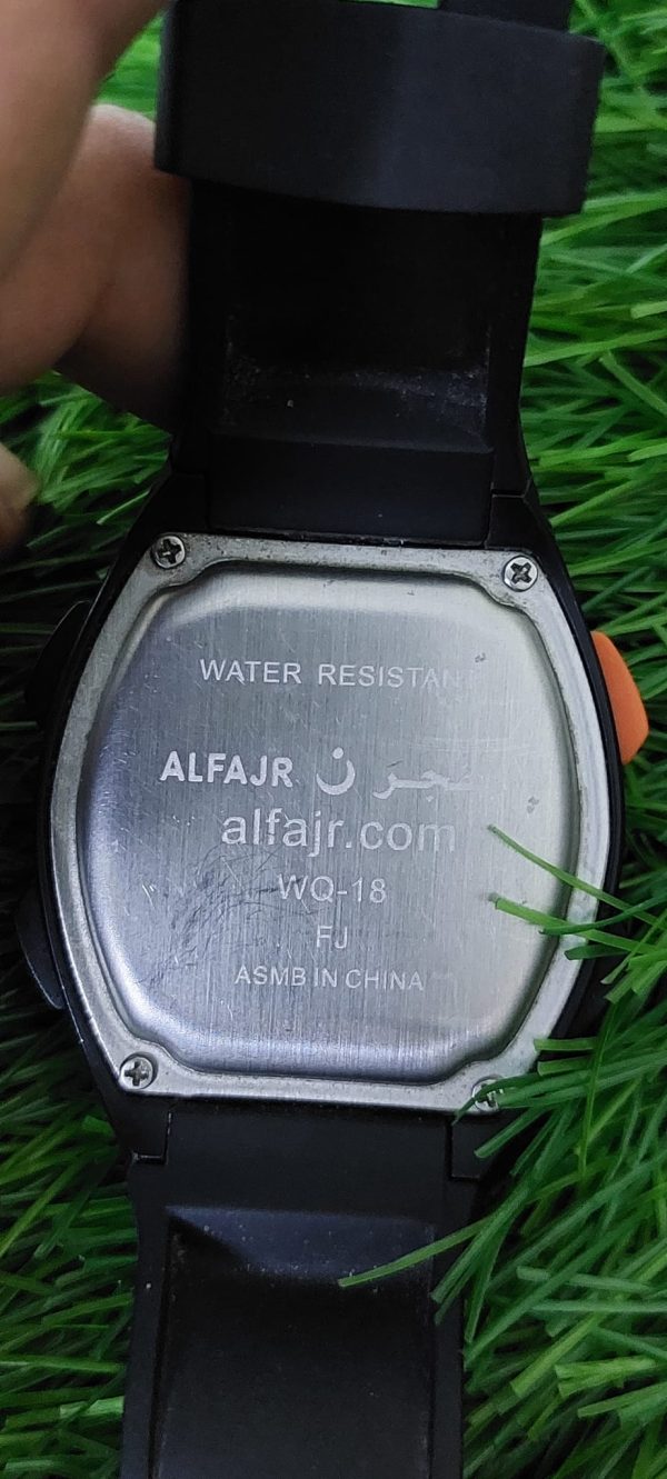 Alfajr Men Digital Qibla Watch Resin WQ-18
