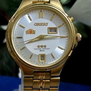 Orient Japan made double calendar Automatic 21 jewel watch for Men