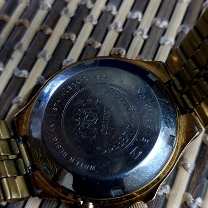 Orient Japan made double calendar Automatic 21 jewel watch for Men