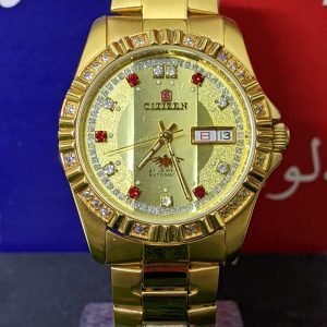 Citizen eagle 7 automatic golden watch 21 jewels Japan made For Men