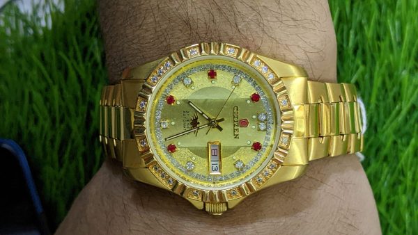Citizen eagle 7 automatic golden watch 21 jewels Japan made For Men