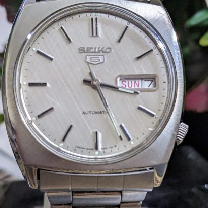 Seiko 5 caliber 6309 21-jewels Japan made watch for Men's
