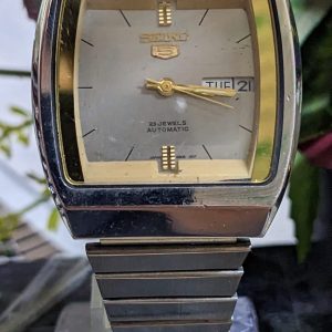 Vintage Seiko 5 caliber 6309 21-jewels Japan made watch for Men's