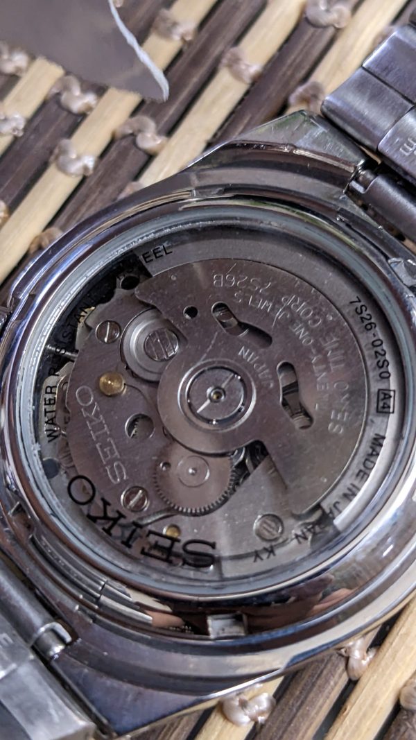 Seiko 5 caliber 7s26 21-jewels Japan made watch for Men's Radium dial