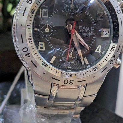 Brand new casio Edifice EF 506 chronograph Quartz movement watch for Men's
