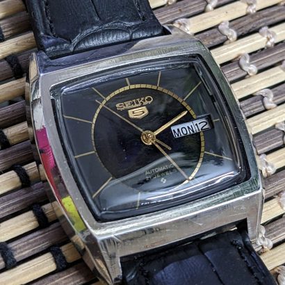 Vintage Seiko 5 Automatic 6319 caliber 21 jewel watch for Men's 3 piece