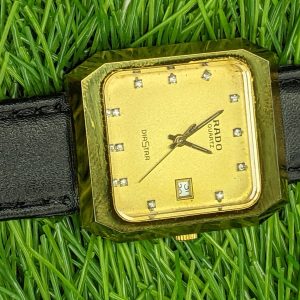 VERY RARE SUPERB Vintage Men's RADO Diastar 129.0117.3 Diamond Dial Watch