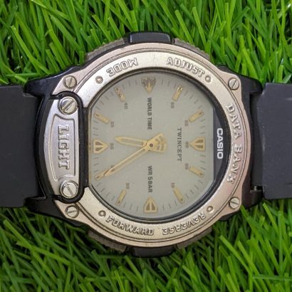 vintage casio abx-59 twincept databank illuminator lcd watch japan 1359 rare
