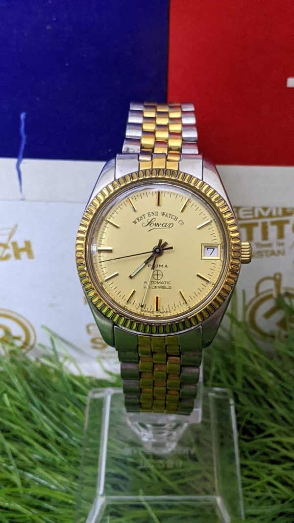 West End Watch Co. Sowar Prima Military Broad Arrow - Man's Wrist Watch - Switzerland made 1980s