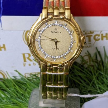 Raymond Weil Fidelio 4802 Men's Swiss Quartz Watch 18K GOLD Diamond Dial