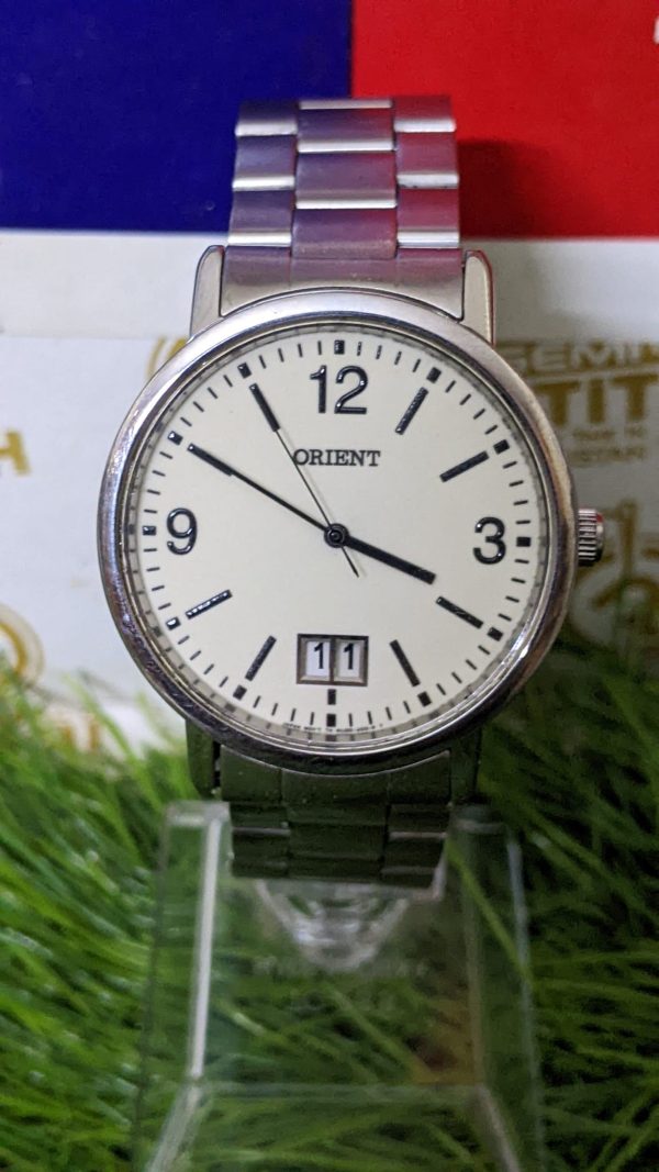 Orient quartz watch Japan made for men WC00-C0-C