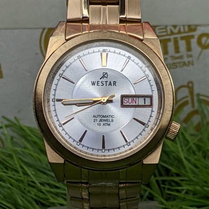 Beautiful westar automatic 21 jewels Y676 swiss made watch for Men's