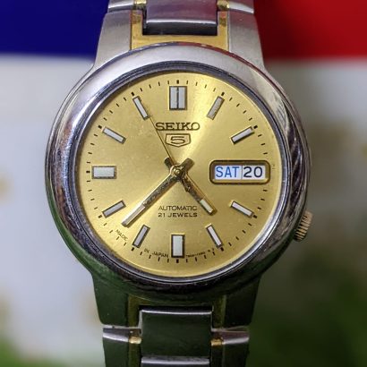 Beautiful Seiko 5 automatic 21 jewels 7S266 Japan made watch for Men's