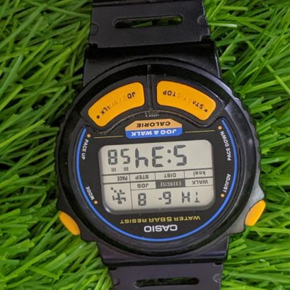 Vintage NOS 1990 Casio JC-10 Digital Jogging Watch Made in Japan Module 879