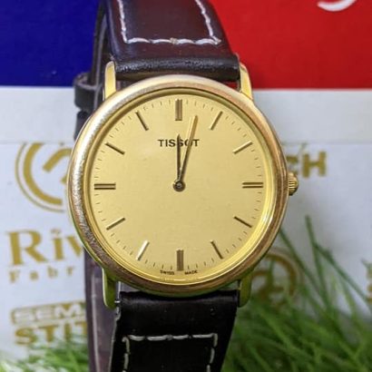 Vintage Tissot Classic C275K Quartz Gold Plated Midsize Watch 776