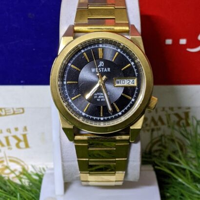 Beautiful westar automatic 21 jewels swiss made watch for Men's