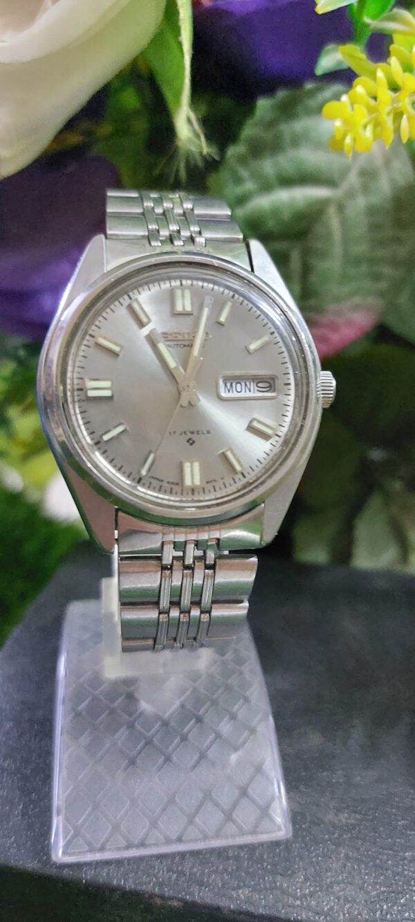 Beautiful Seiko 5 6309 gray Dial Japan made Automatic watch for Men
