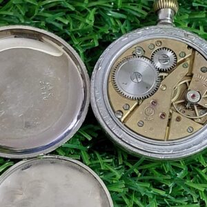 Vintage and Rare West End QUEEN ANNE Pocket watch Switzerland made for Men's 1950's