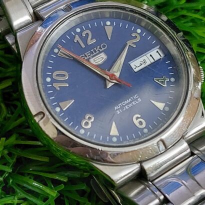 Beautiful Seiko 5 7s26 Blue Dial Japan made Automatic watch for Men
