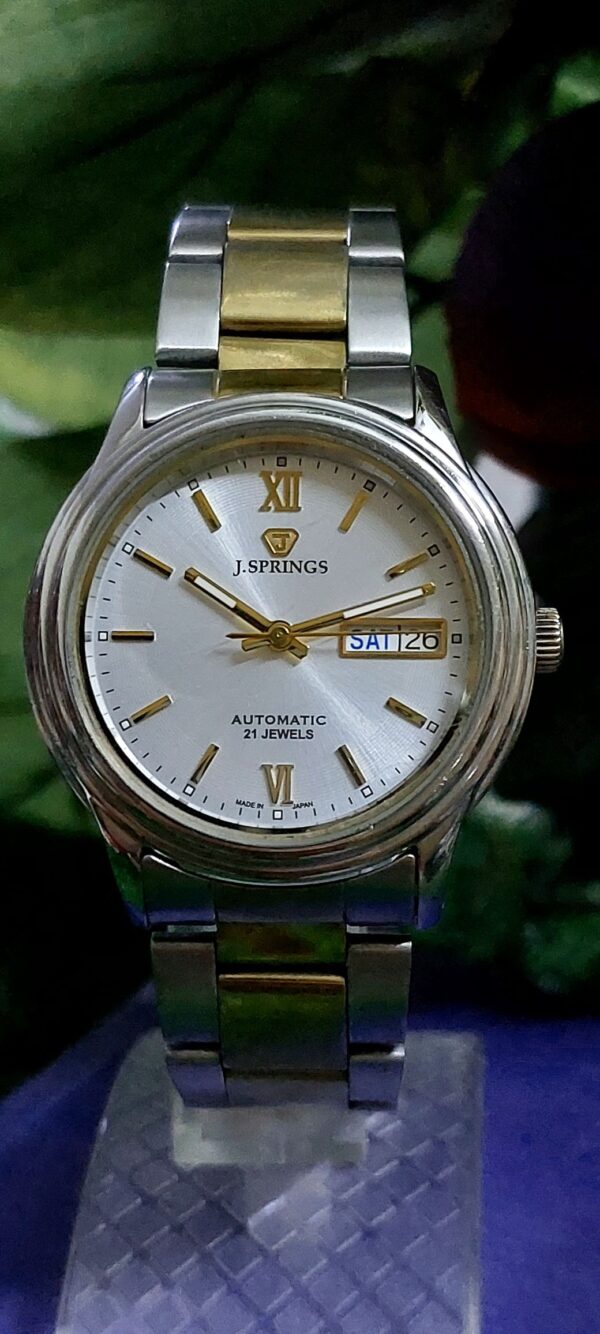 Beautiful J spring (Seiko) white colour Dial Japan made Automatic watch for Men -