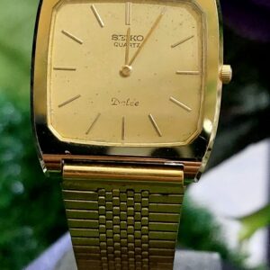 Beautiful and ultra Slim Seiko Dloce Quartz movement Japan made watch for Unisex