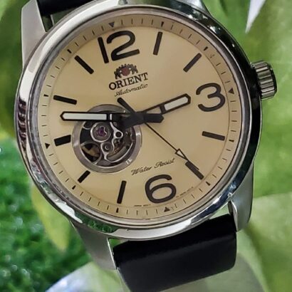 Orient Automatic Traditional Style Open Heart Japan Made Watch For Men's