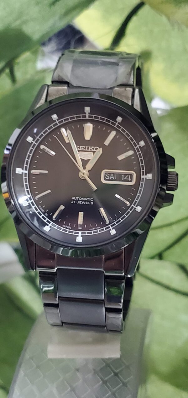 Brand new Seiko5 new model 7s26 Black colour Men's watch