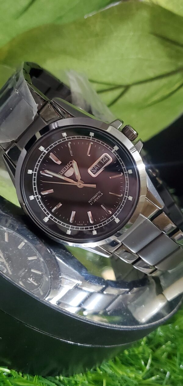 Brand new Seiko5 new model 7s26 Black colour Men's watch